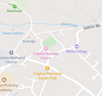 map for Colyton Pharmacy Limited