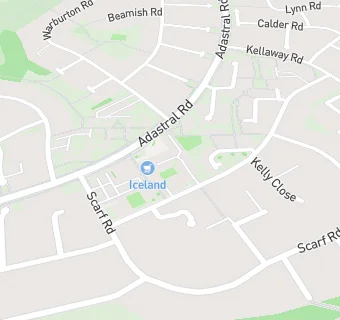 map for Canford Heath Community Centre Fridge