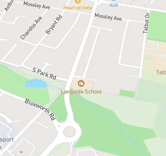 map for Langside School