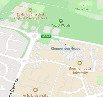 map for Bournemouth University