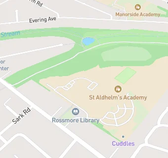 map for St Aldhelm's Academy