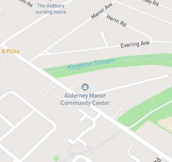 map for Alderney Manor Community Association