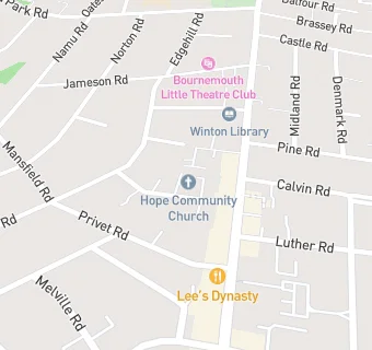 map for Hawthorns Coffee Shop & Lunch Club