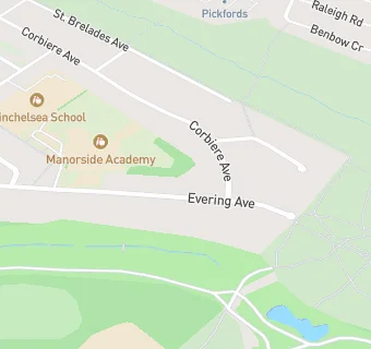 map for Manorside Academy