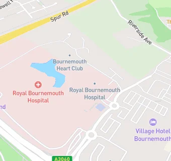 map for Boots Outpatient Pharmacy @ Royal Bournemouth Hospital