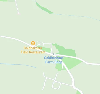 map for Coldharbour Farm Catering