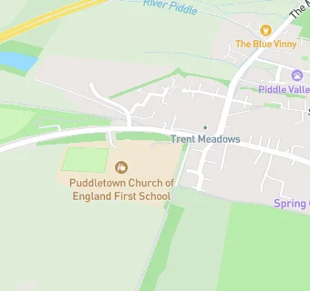 map for Puddletown Church of England First School