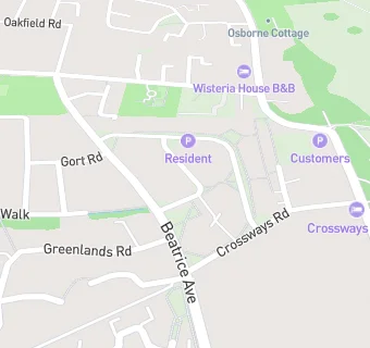 map for Meadow Road Top Shop