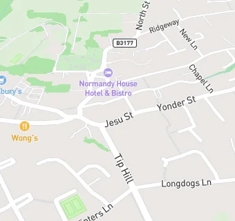 map for Coleridge Pre-School Playgroup