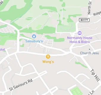 map for Sainsbury's