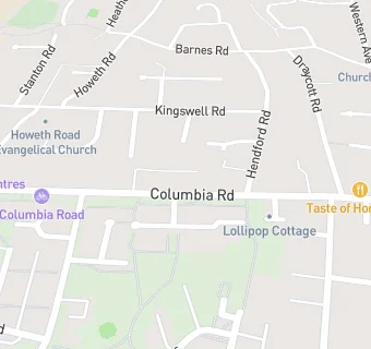 map for Columbia Convenience Store