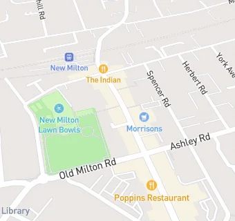 map for NEW MILTON INTERNATIONAL STORES