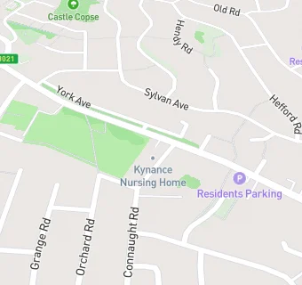 map for Mentfade Ltd Kynance Residential Home