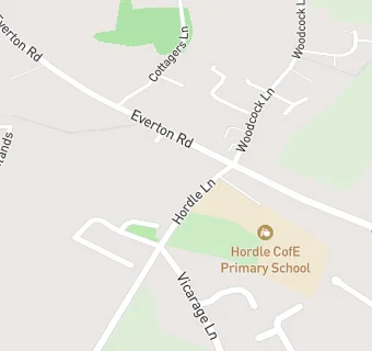 map for NEW FOREST CHILD CARE CIC HORDLE