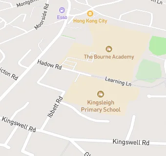 map for Kingsleigh Junior School