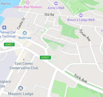 map for East Cowes Medical Centre