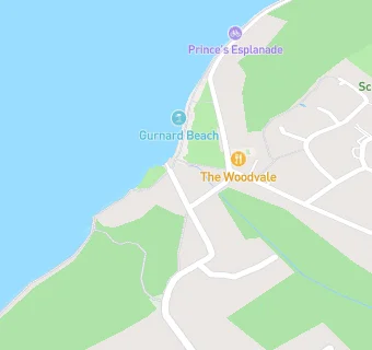 map for Gurnard Sailing Club