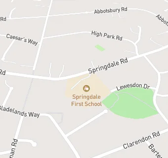 map for Springdale First School