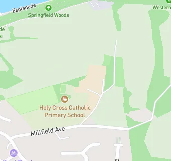 map for Holy Cross Catholic Primary School