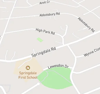 map for Springdale First School