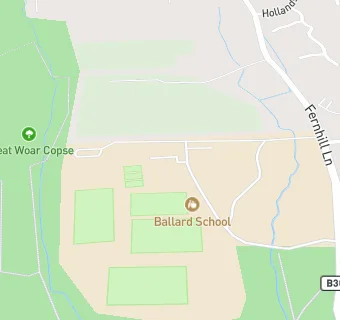 map for Ballard School