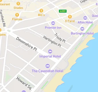 map for Imperial Hotel