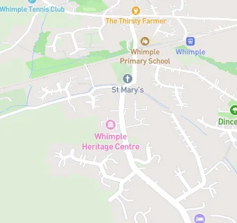 map for New Fountain Inn Whimple Ltd