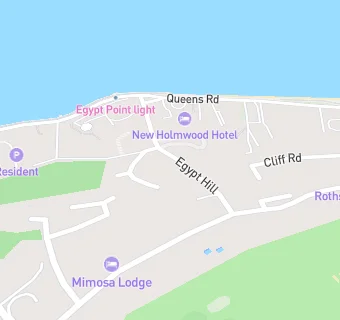 map for The Moorings Care Limited