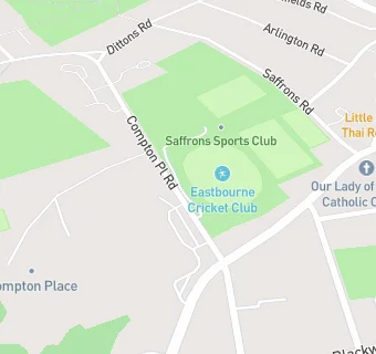 map for Saffrons Park Nursery