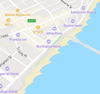 map for Marine Road Kiosk