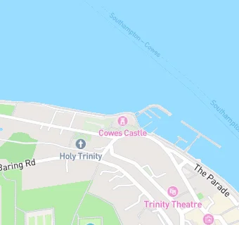 map for Royal Yacht Squadron