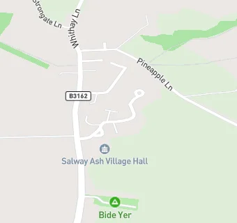 map for SALWAYASH VILLAGE HALL