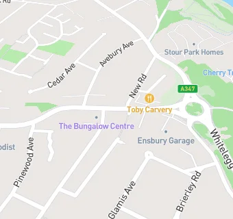 map for Li's Chinese Takeaway