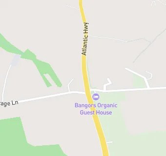 map for Bangors Organic