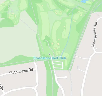 map for Broadstone Golf Club