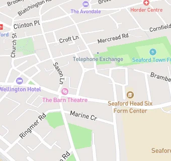 map for Seaford Constitutional Club