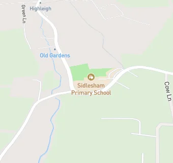 map for Sidlesham Primary School