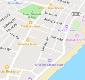 map for Victoria Hotel