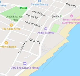 map for Breakers Guest House