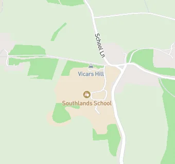 map for Southlands School