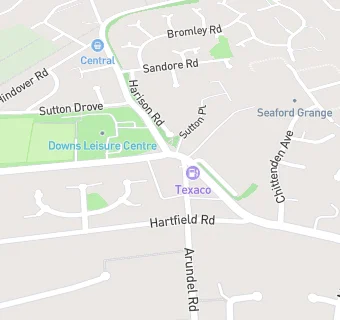 map for Sutton Corner Service Station
