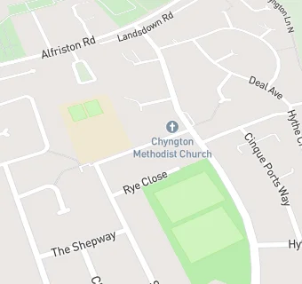 map for Chyngton Methodist Church