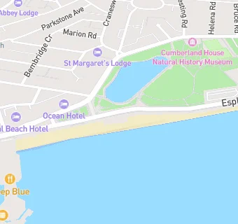 map for Southsea Beach Cafe