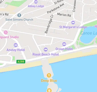 map for The Royal Beach Hotel