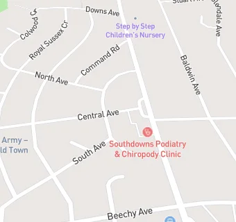 map for Old Town Community Centre