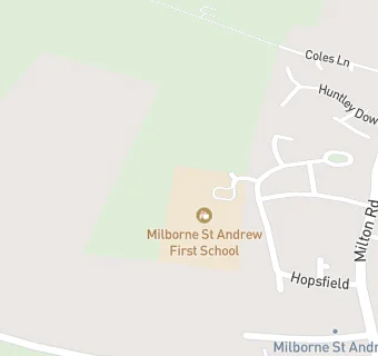 map for Local Food Links (Milborne St Andrew)