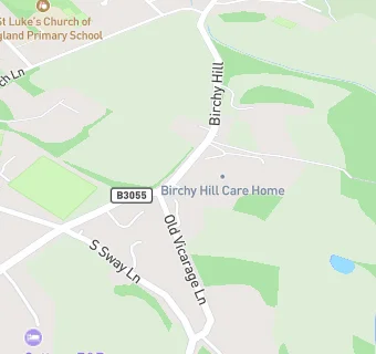 map for BIRCHY HILL CARE HOME