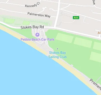 map for Stokes Bay Sailing Club