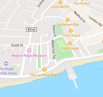 map for The dolphin cafe