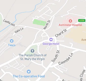 map for The Sweetshop Axminster